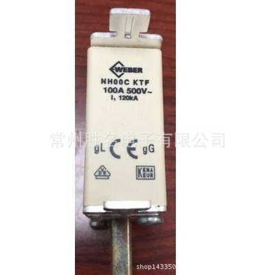 品质 WEBER 熔断器NH000 am 35A 690V 100KA CE 保险丝管体