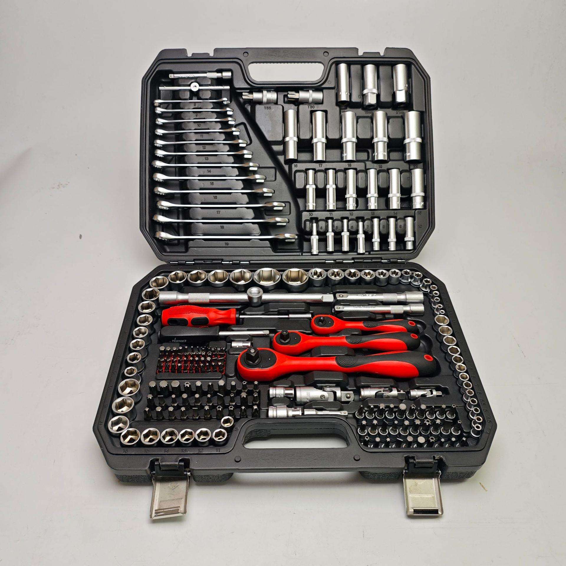 机修工具套装修车汽修工具汽保工具箱汽车机修组合套筒工具套装