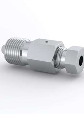 世伟洛克CN6HM4HF60不锈钢IPT转换接头3/8in外螺纹高压锥形内螺纹