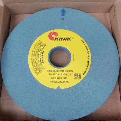 中国砂轮KINIK金力砂轮绿碳绿色GC90H180*13*31.75 220H 320H