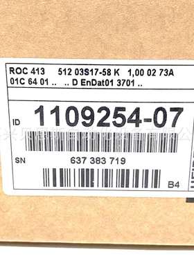 ROC 413 512 03S17-58 ID1109254-07/586624-07海德汉原装编码器