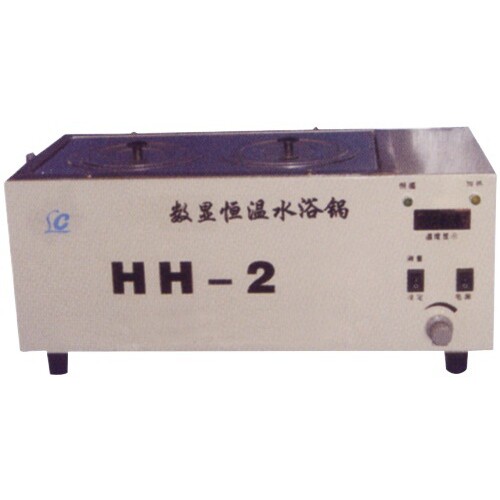 现货HH2双孔电热恒温水浴锅 37℃～100℃ 双孔恒温电热锅