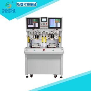 双工位ACF导电胶斑马纸工艺COF绑定机恒温热压机双工位海伦达