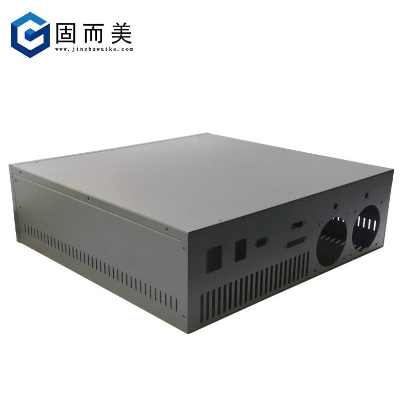 美仪表加工固而定做机箱仪器外壳工控设备工业钣金镀锌钢板定制