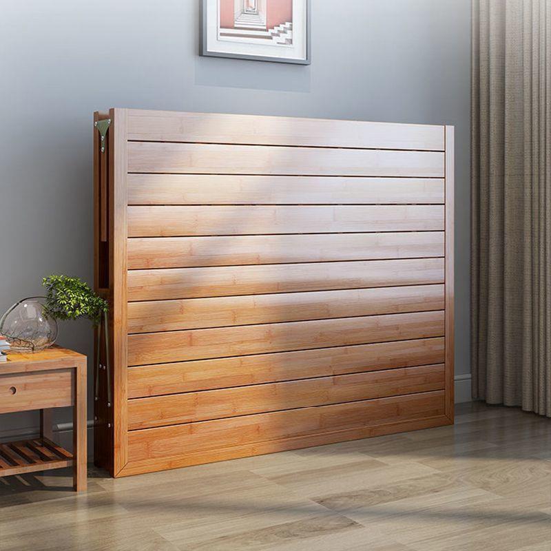 竹床折叠床单人双人家用午休凉床成人出租房屋简易硬板木床竹板床