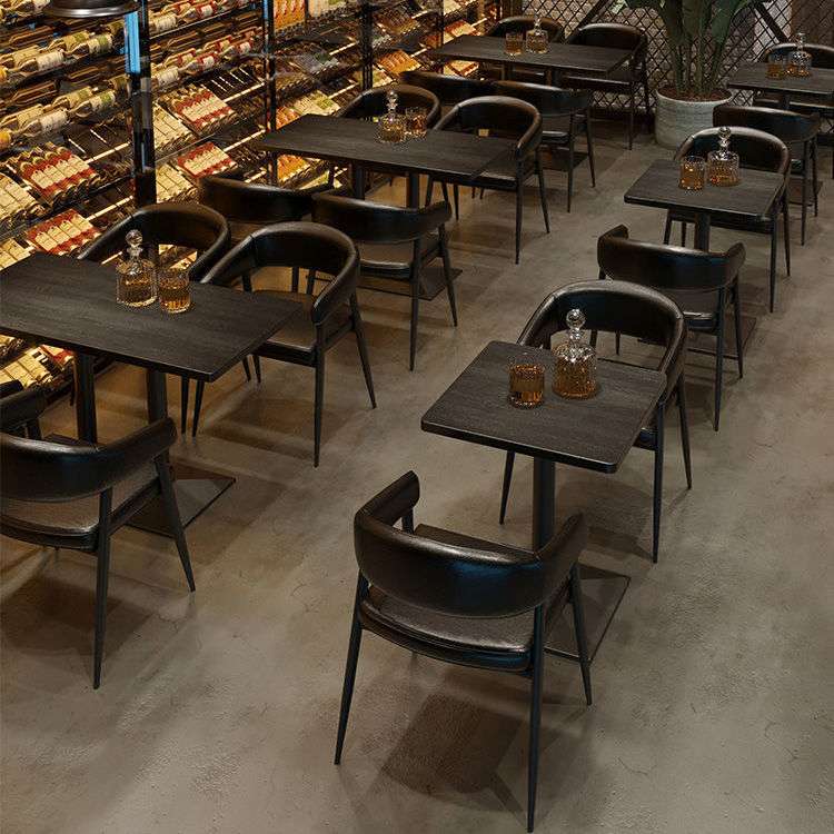 网红酒吧K卡座沙发奶茶店桌椅复古酒馆咖啡西餐厅卡座靠墙沙发