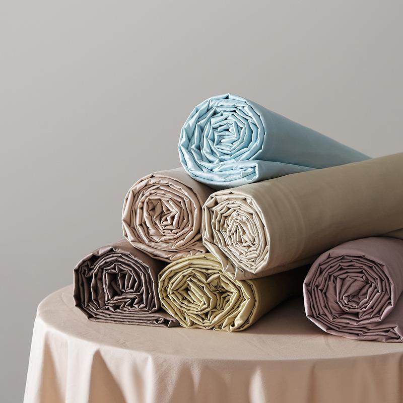 100支长绒棉全棉被套单品纯棉被罩150*200*230cm纯色简约单件床单