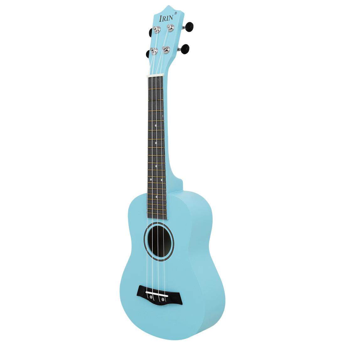 23寸椴木蓝色尤克里里适合初学者练习手工打磨手感细腻四弦乐器