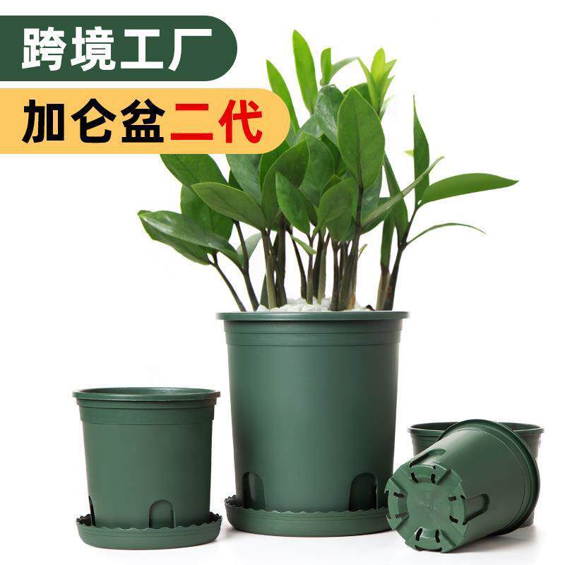 控根加仑盆控根盆栽月季黑色种植育苗塑料二代花盆厂家直销