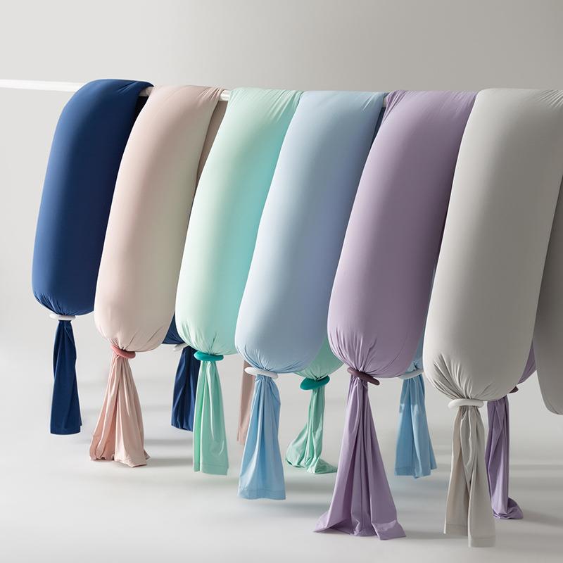 多功能糖果柔软安抚抱抱枕A类锦氨面料聚苯乙烯填充卧靠枕托腹枕