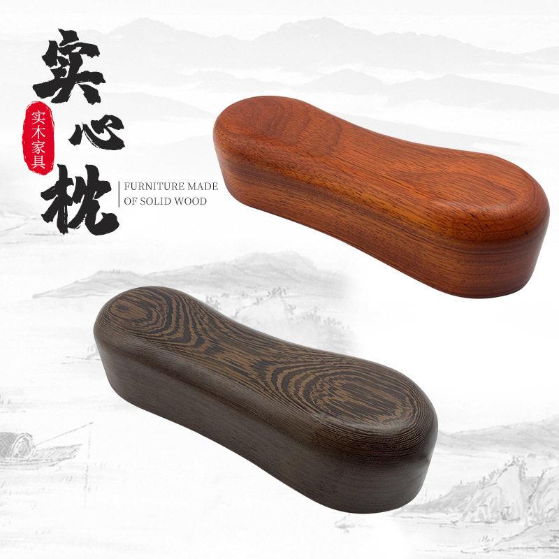 厂家鸡翅木枕凳保护颈椎实木枕头夏季家用凉枕木质按摩睡枕