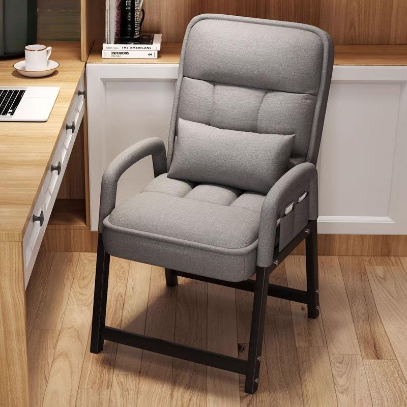 电脑椅家用懒人舒适靠背沙发椅宿舍学生折叠躺椅办公座椅电竞椅子