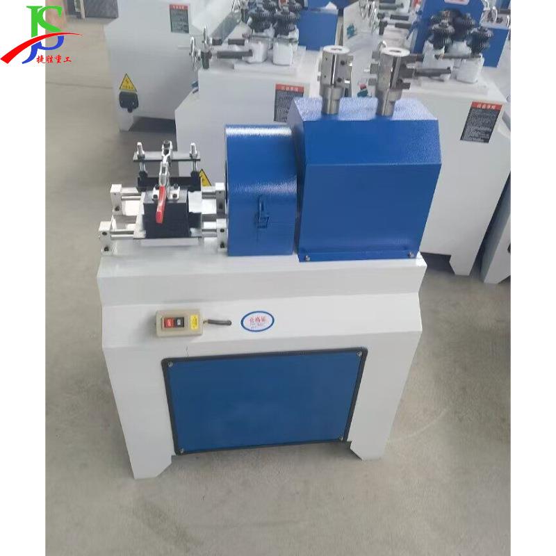 圆木棒端头削尖机 铁锹把拖把杆平尖机 全自动圆棒加工倒圆设备