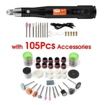 迷你电磨机 小型家用手持工具切割 抛光 电磨套装 打磨套装