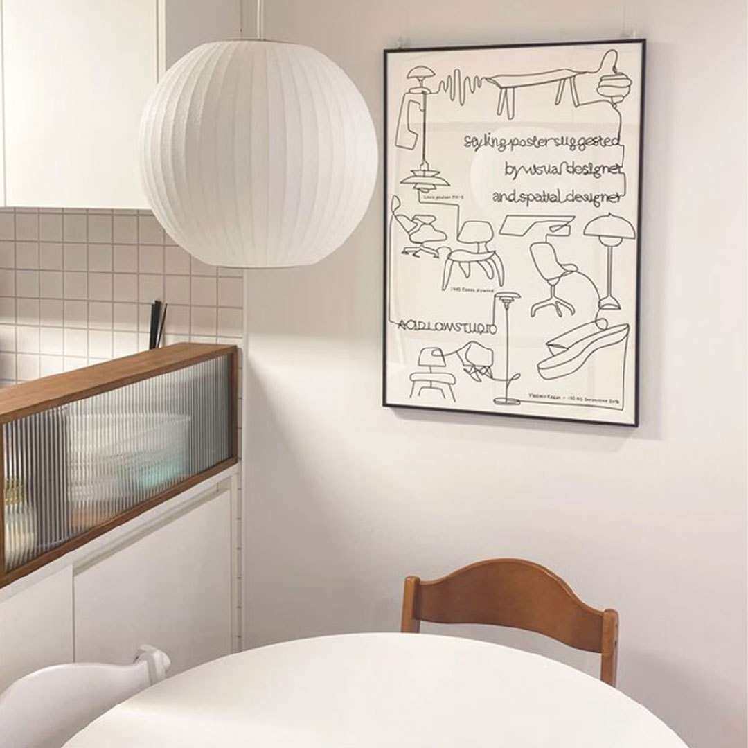 小众 INS极简线条装饰画红色线条艺术英文创意摆画公寓工作室挂画