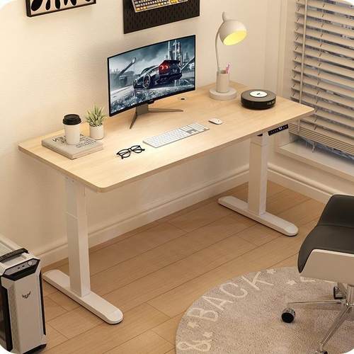 电动升降桌单电机双电机智能电脑桌电竞桌子家用办公书桌升降桌腿