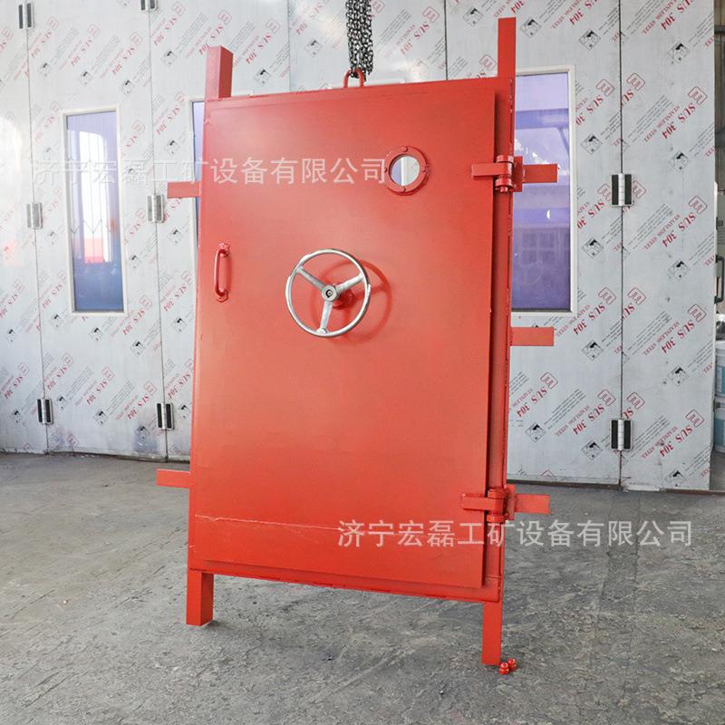 井下避难硐室防爆门煤矿800*1800硐室防护密闭门抗冲击波活门