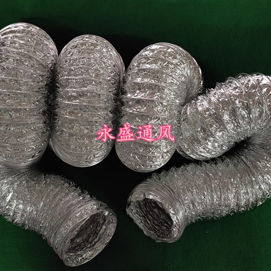 N1换气扇气管通风管道排风管米排气管软管铝箔7伸缩/D/换50层单管