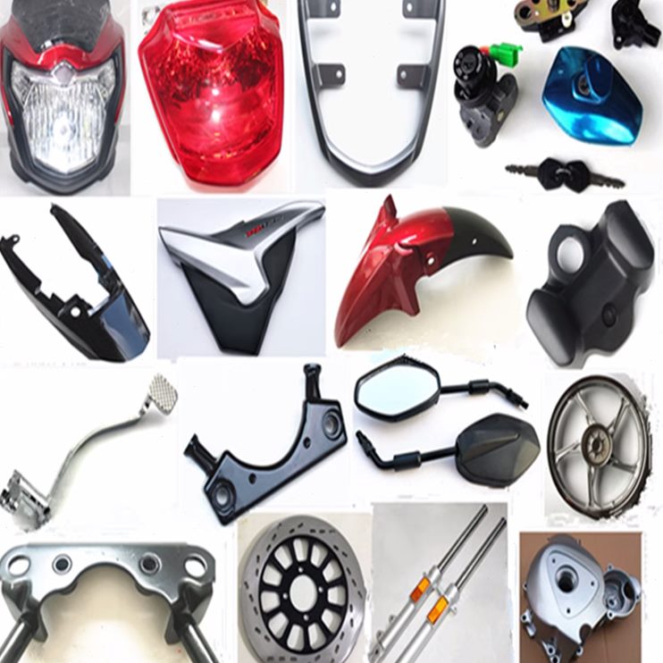 -150车摩托板/h125骊爽k5外壳导j7流后视镜泥罩适用大灯-配件前全