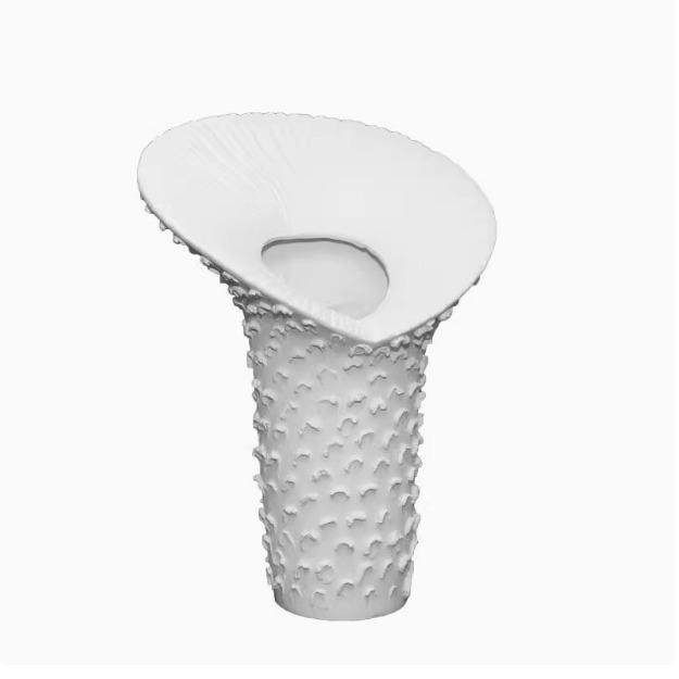 案邸现代极简约几何花瓶棕榈树摆件简约意式极简样板房间客厅装饰