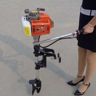 小型两冲程舷外机多功能挂桨机图片渔船铁皮船塑料船船挂机配件