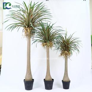 仿真龙血树 龙血竭 山铁树 剑叶木 仿真绿植盆栽工业人造绿植摆件