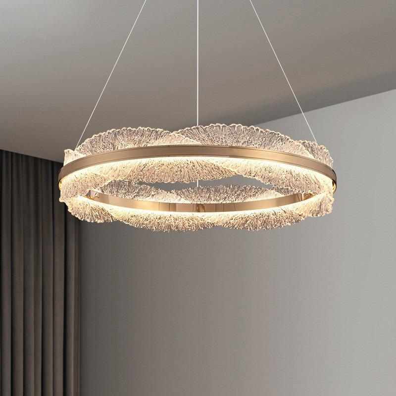 客厅灯吊灯意式轻奢高端别墅大厅主灯设计师法式卧室餐厅灯具新款