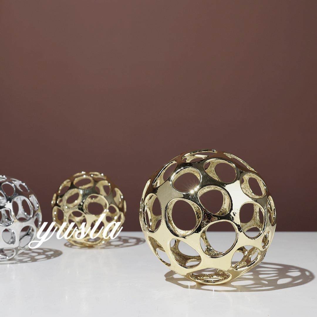 极简现代客厅茶几电视柜售楼处酒柜餐柜玄关柜子别墅摆件软装饰品