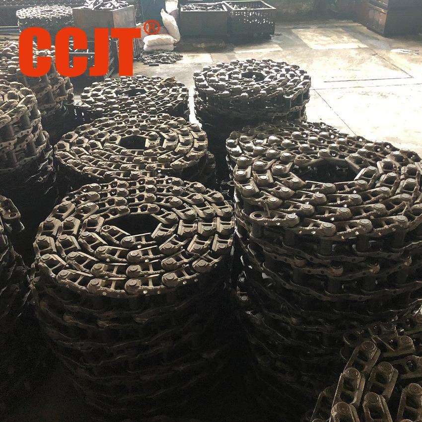 挖掘机链条配件PC300/200/4矿山型龙骨链筋轨工程机械履带CCJT