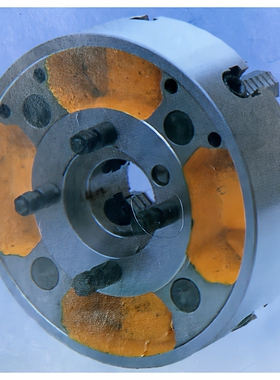 短锥四爪单动卡盘 K72400/C6 车床用短锥四爪单动卡盘