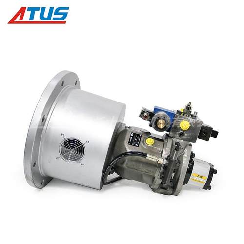 澳托士ATUS柱塞泵A10VSO 18 28 45 电动液压泵总成 变量高压油泵