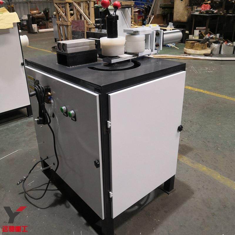 灯箱画框铝材折弯机 铝制外框弯角成型设备 卡布灯箱外框折弯机