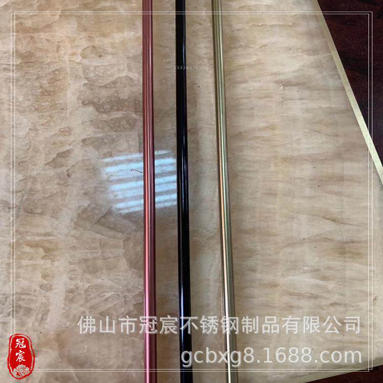 不锈钢黑钛管 不锈钢仿铜管 304不锈钢木纹管