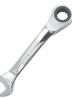 RUBICON/罗宾汉 RRW-8S 双向棘轮扳手 72齿短身双向铬钡钢扳手