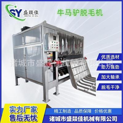 大型驴子脱毛机黄牛烫脱毛机毛驴烫毛退毛机驴肉屠宰设备