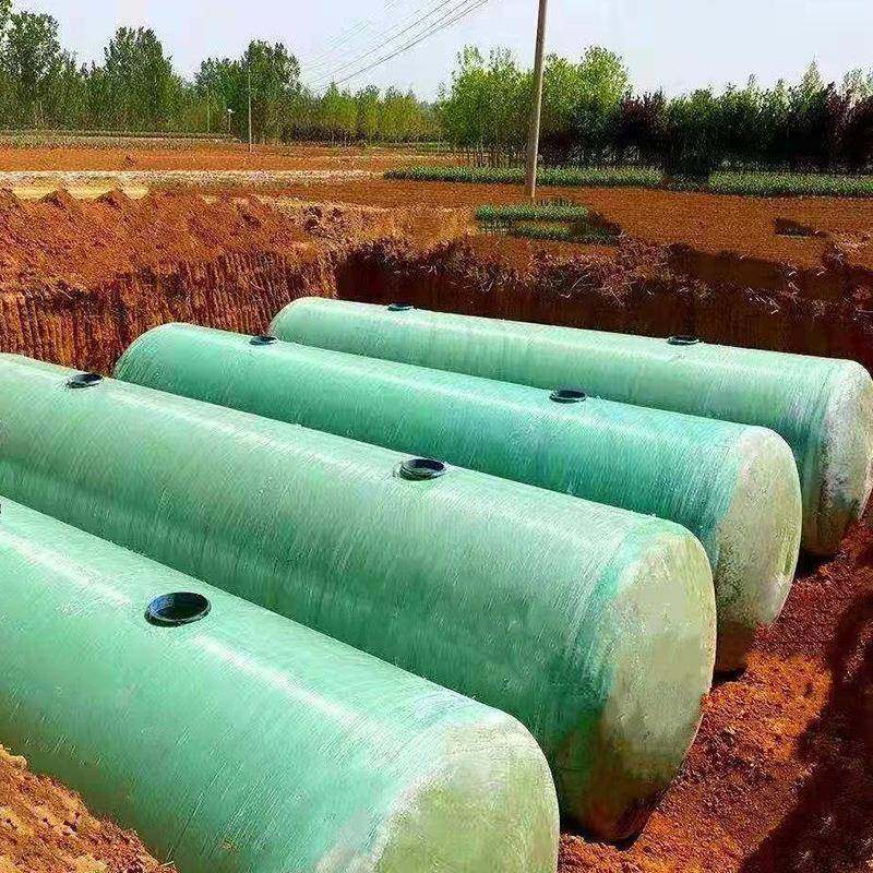 玻璃钢蓄水池缠绕一体式污水处理玻璃钢蓄水设备污水处理隔油池