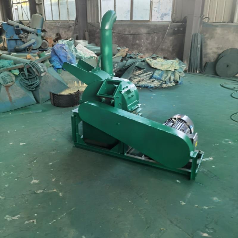 11千瓦电机木材粉碎机原林树枝木块锯末粉碎机杂木边角料粉碎机