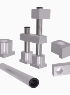 ZCD01-D25/ZCD11-D35/50/ZCD16-D75机构安装组件底座/锁块/加强块