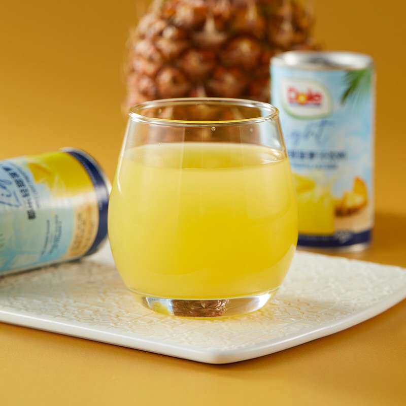 Dole/都乐菲律宾进口轻甜菠萝汁177ml*6罐果汁饮料饭搭子饮品