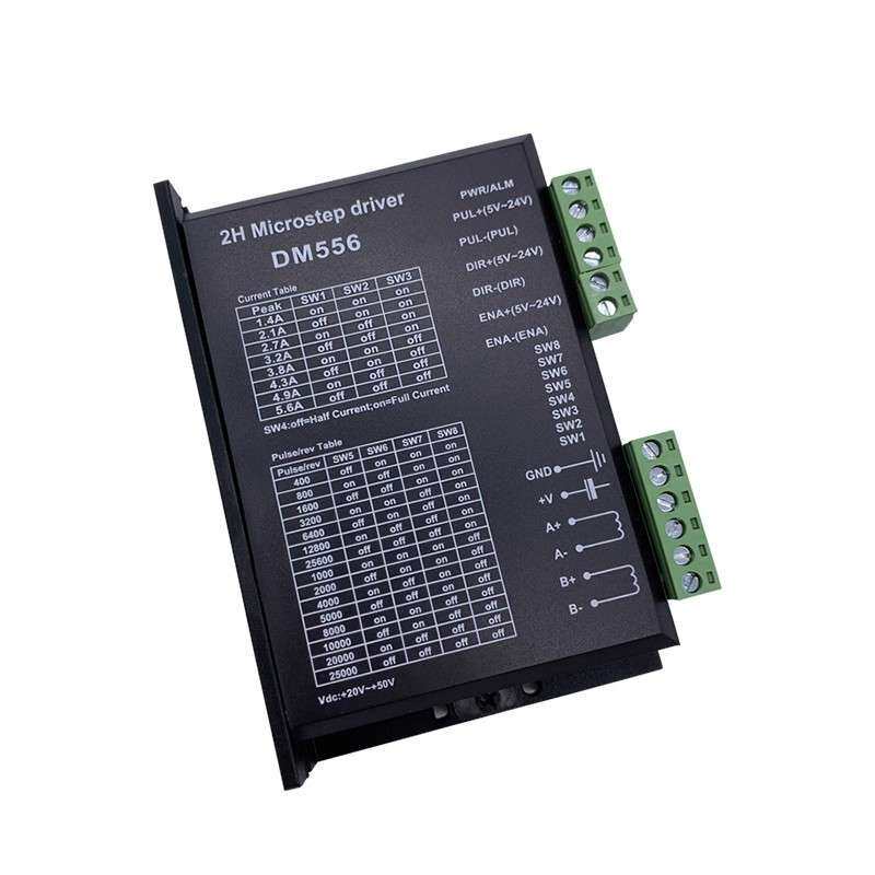 DM556数字步进电机驱动器2相5.6A,用于57 86步进电机控制器