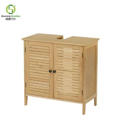 恒盛Booming优质楠竹制品 双门柜 两门层柜