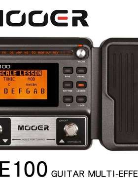 MOOER综合吉他效果GE100 GE1000li 200 150 250 GE300踏板处理器