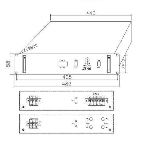 供应24V48V通信电源 电流50A DC220V-DC24V48V高频开关电源