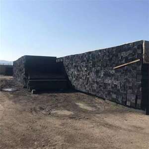 厂家出售油浸枕木 矿用防腐枕木铁路专用1500*300落叶松道岔枕木