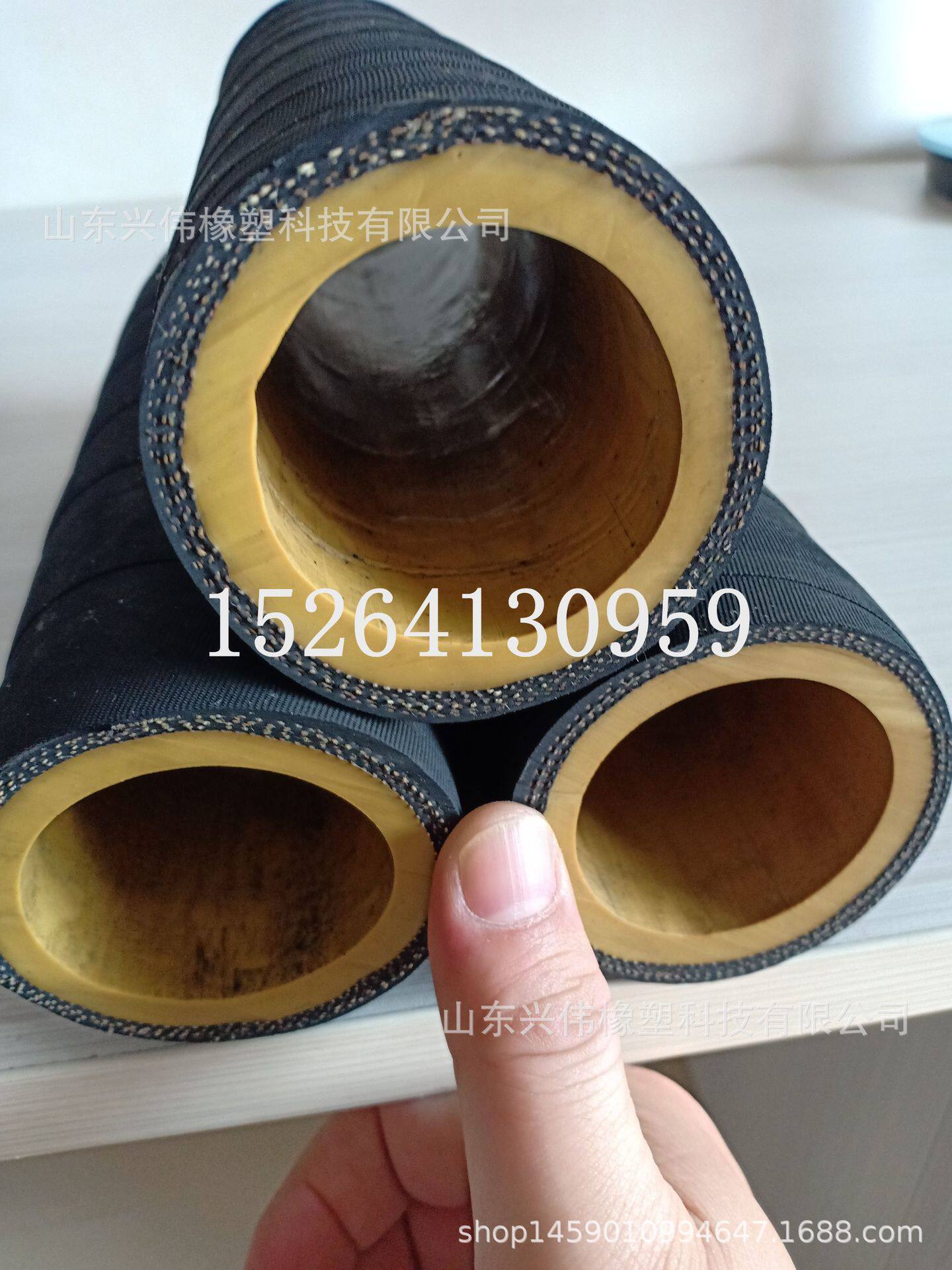 耐磨喷砂橡胶管钢丝编织喷砂胶管喷砂机专用胶管25mm32mm38mm