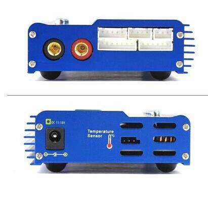 厂家 80W B6多功能平衡6A充电器高级彩盒T头 田宫头送配线