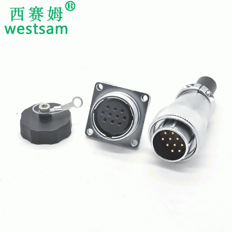 錩钢PLT连接器PLS-2410-PM+PLS-2410-RF金属接头替代WS24