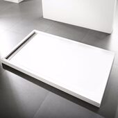 盆板正定制岩防滑石美方钻浴室卫生间底淋浴房地板形绮长底座石