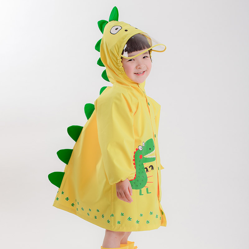 儿童雨衣男童h女童小童中大童小孩小学生幼儿园宝宝雨披雨具防护