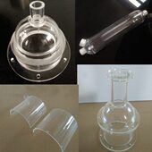 有机玻璃管实验高定制仪器装 加工模型配件亚克力管研究设备置透明